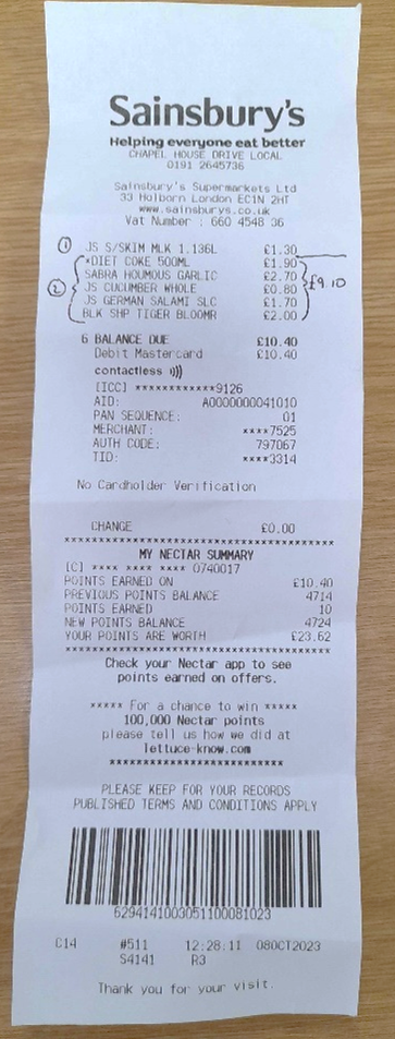 Receipt for items with different expense codes.png